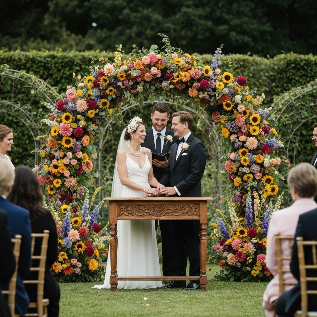 Elegant Garden Wedding